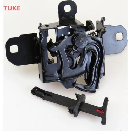 RWSYPL Front Hood Engine Cover Control Lock Block+Release Handle For Bora 4 Golf MK4 1J0 823 509 D 1J0 823 509 E 1J0823509E