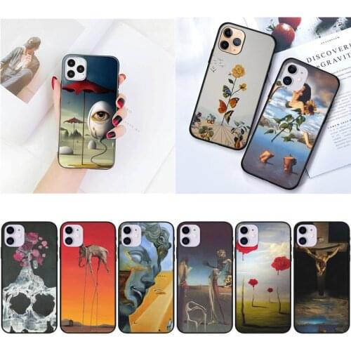 Zororong famous painter Salvador-Dali Art Phone Case For iPhone 12 Mini 11 Pro XS Max X XR 7 8 Plus