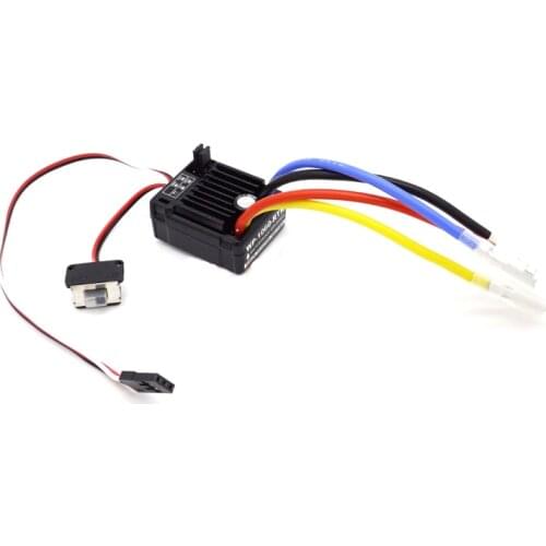QUICRUN 1060 RTR 60A Brushed Electronic Speed Controller ESC For 1:10 RC HSP Car Waterproof RC Car Axial scx10
