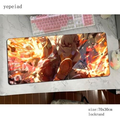 My Hero Academia mats 900x400mm locked edge gaming mouse pad keyboard mousepad locrkand notebook gamer accessories padmouse mat