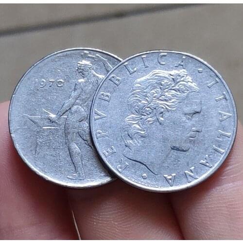 24mm Italy ,100% Real Genuine Comemorative Coin,Original Collection