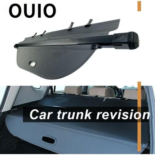 OUIO 1Set Car Rear Trunk Cargo Cover For Subaru Forester MT 2013 2014 2015 2016 2017 2018 Security Shield Shade Car accessories