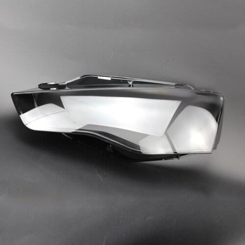 For audi A5 2012-2016 lens Transparent headlight housing Lens Glass Cover lampshade Lamp protection case Shell transparent