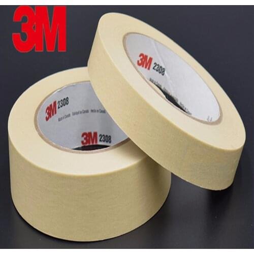 15mmx164ft 3M2214 3M textured paper tape car spray paint high temperature and no scratch tape Masking Tape electronic industry