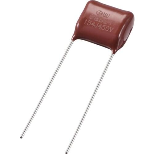 Uxcell CBB21 450V Metallized Polypropylene Film Capacitors for Electric Circuit Energy Saving Lamp 450V 0.15uF 10pcs