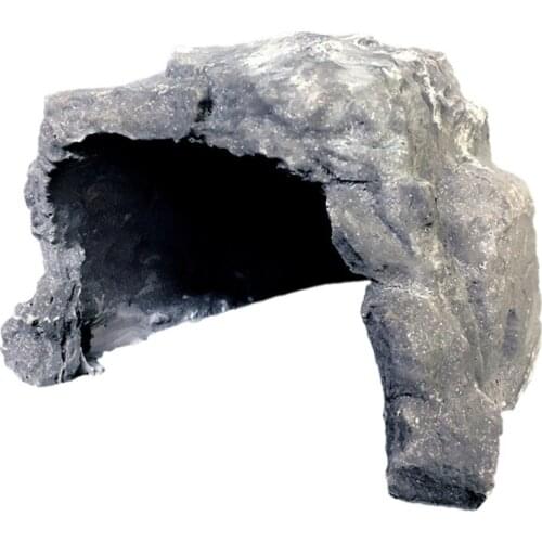 1Pc Reptile Hiding Cave Landscape Cave Adornment Decorative Hideout Random Color