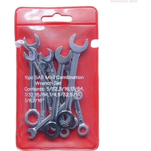 10pcs Flexible Type Adjustable Universal Torx Wrench Pocket Wrench Durable Hand Tool Wear-resistant Wrenches