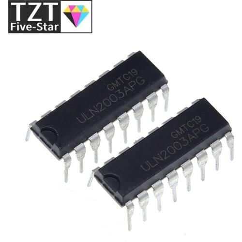 10PCS ULN2003AN DIP16 ULN2003A DIP-16 ULN2003 ULN2003APG DIP new and original IC