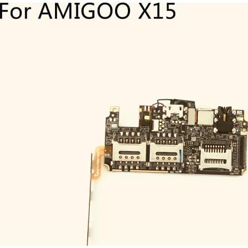 AMIGOO X15 Used Mainboard 1G RAM+8G ROM Motherboard For AMIGOO X15 MTK6580 Quad Core 5.5" 1280x720 Smartphone