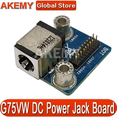 DC Power Jack Board Charging For Asus RoG G75 G75V G75VW G75VX G75VM