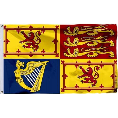 British Royal Standard Scotland Flag 150X90cm (3x5FT) 120g 100D Polyester Double Stitched High Quality Banner Free Shipping