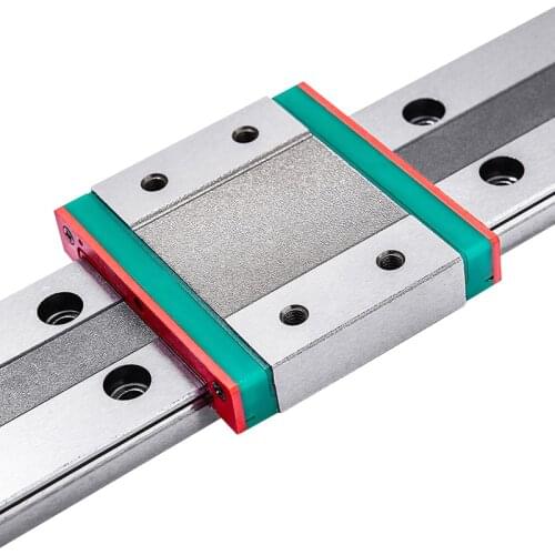 MGN7 MGN12 MGN15 MGN9 Length from100mm to 1000mm Miniature Linear Rail Slide 1pcs MGN Linear Guide MGN Carriage 3D Printer Part