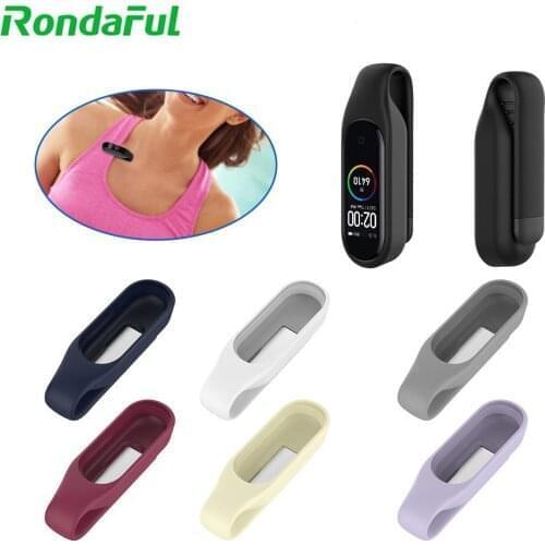 NEW Protective Case For Xiaomi MiBand 5 Bracelet Tracker Anti Lost Soft Cover For Mi Band 5 Shell Silicone Clip Buckle Holder