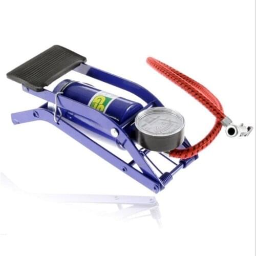 Portable car motorcycle bicycle aluminum pedal air pump tire air pump car auxiliary tool tire air pump air compressor
