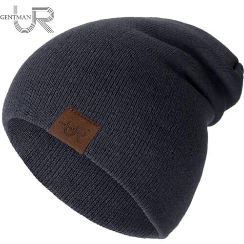 1 Pcs Unisex Beanie Hat URGENTMAN Casual Beanie For Men & Women Warm Soft Knitted Hat Stylish Plain Daily Winter Hat