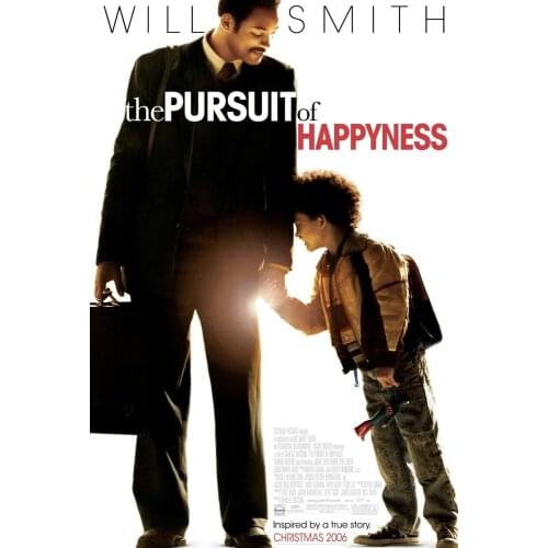 The Pursuit of Happyness MOVIE Art print Silk poster Home Wall Decor