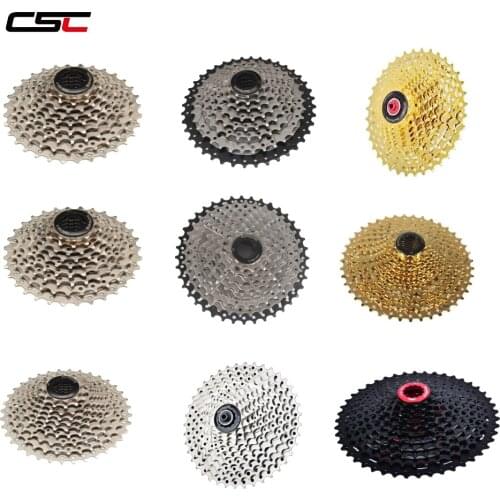 Bicycle MTB Freewheel 11-32T 36T 40T 42T 46T 50T Sprockets 8 9 10 11 Speed Cassette Mountain Bike Flywheel Cog