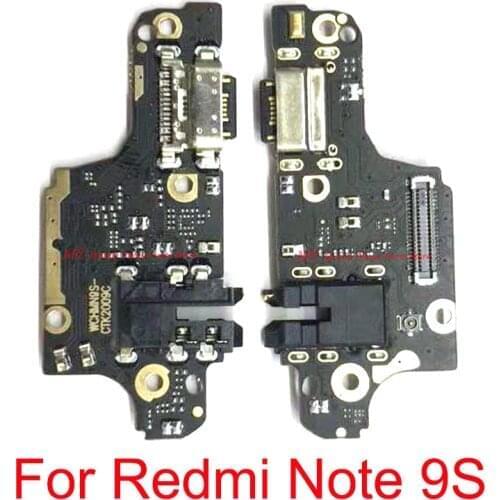 10 PCS New USB Charging Dock Board Port Flex Cable For Xiaomi Redmi Note 9S USB Charger Board Flex Cable Part For Redmi Note9S