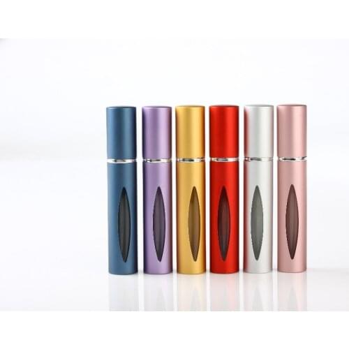 100 x 10ML Empty Refillable Fragrance Perfume Essential Oil Roll On Bottle Stainless Steel Ball 1/3oz Roll on Containers