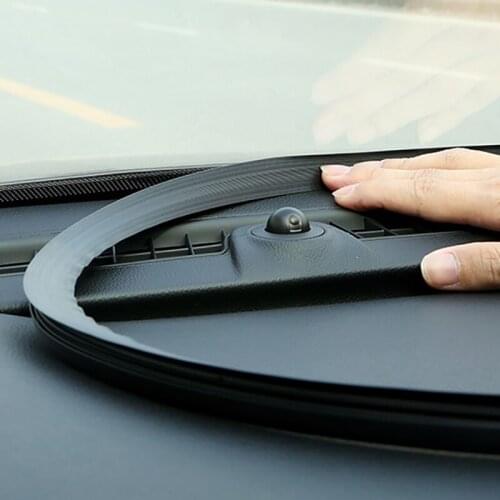 Car Rubber Sound Seal Strip Dashboard Sealing Strip 1.6M U Type Universal for Suzuki SX4 SWIFT Alto Liane Grand Vitara Jimny SCr