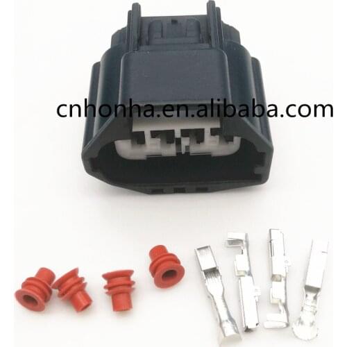 Free shipping 4 Pin 7283-6157-30 Waterproof Female Automotive wiring harness connector for car