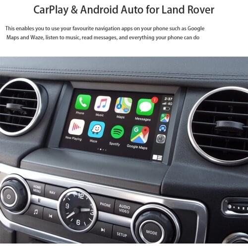 Wireless CarPlay Retrofit for LandRover Incontrol Apix2 OEM Factory 8 Inch Systems Discover 4 Freelander 2 Evoque Range Rover