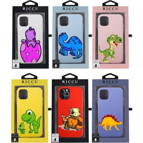 Cute Animal Dinosaur Phone Case for iPhone 12 pro max mini 11 pro XS MAX 8 7 6 6S Plus X XR for iPhone Phone Case