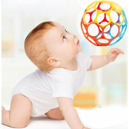 Children Pliable Ball Grasping Ball Bell Exquisite Ball Educational Toys Outdoor Fun & Sports Baby Toy Balls Fast Shipping New