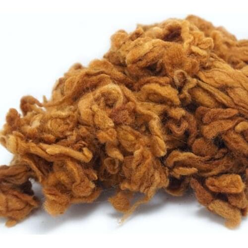 Free shipping Peru alpaca Curly Fiber for Wool Felt Teddy 50g (Needle Felting) especially for Poodle/Bichon and Sheep