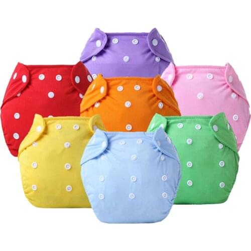 Hot sale 1PC Thick section Adjustable Reusable Baby Boys Girls Cloth Diapers Soft Covers Infant Washable Nappies