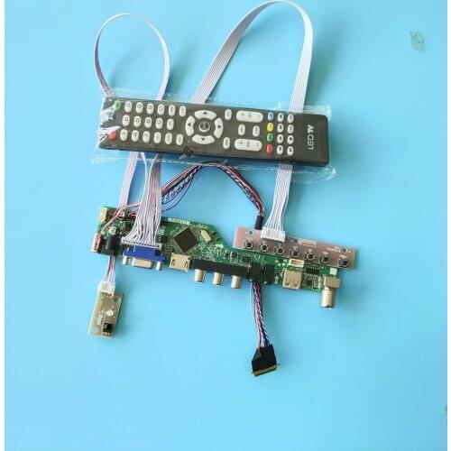Kit for LP116WH6-SLA1 40pin Controller board remote LVDS USB 1366x768 Screen HDMI Audio Display VGA LCD LED TV AV panel monitor