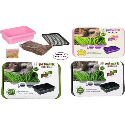 Cat Grass-Infant Food Container/Water Container Gift