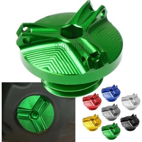 For Kawasaki Z650/Z800/Z900/Z1000/Z1000SX CNC Motorcycle M20*2.5 Engine Oil Cup Cover Oil Filler Cap Plug Z 650/800/900/1000 SX