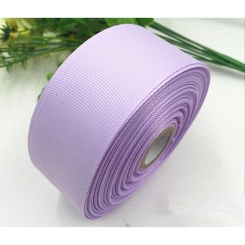 Purple color (5 yard/lot) 40mm 4cm Grosgrain Ribbon Wholesale gift wrap Christmas decoration ribbons