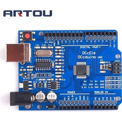 One set Development Board ATmega328P CH340 CH340G For Arduino DIY KIT With Straight Pin Header (NO USB CABLE)