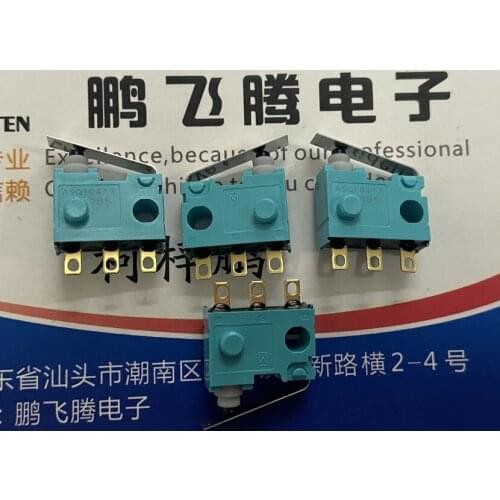 Original New 100% ASQ10417 sealed waterproof and dustproof car micro switch stroke limit 3pin with straight rod