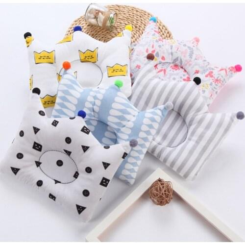 Muslinlife Toddler Baby Shaping Pillow Neck Protection Kids Pillow Soft Cotton Sleep Baby Pillow Anti Roll Dropship