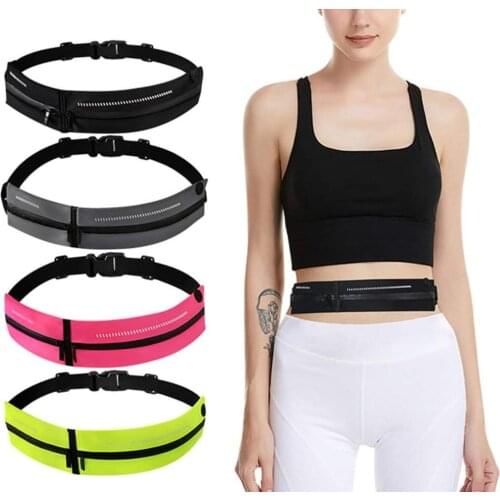 Running Belt Waist Bag Fanny Pack Pack Jogging Hiking Cycling Gym Fitness Bag Waterproof Phone Container Holder for Women