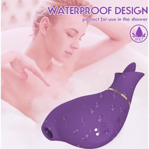 Wearable Sucking Vibrator 9 Mode Remote Control Sucker Vibrator Vagina Clitoris Stimulator Double motor Oral Sex Toys for Women