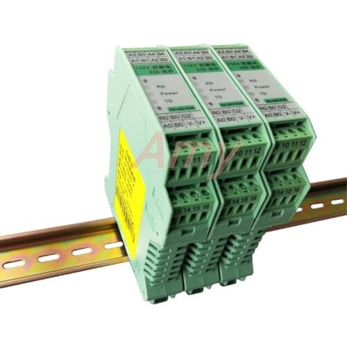 Industrial RS485 repeater signal amplifier high performance photoelectric isolation grid lightning protection two-way communicat