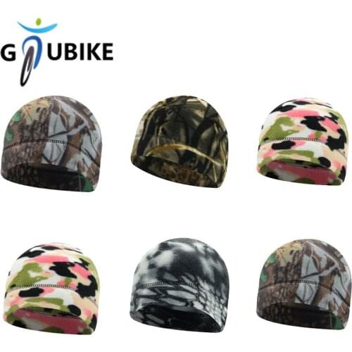 GTUBIKE Autumn Winter Polar Fleece Fabric Keep Warmth Cap Windproof Skin-friendly Soft Deepen Fleece Hat Riding Headwear