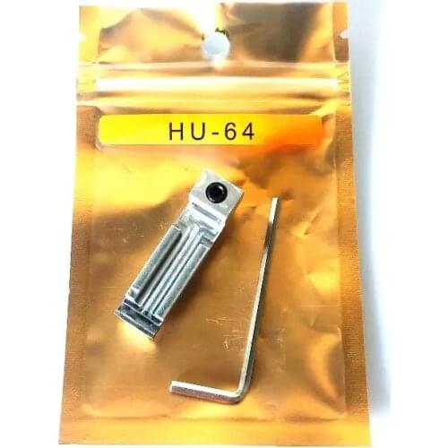 Fixture Hu64 Key Clamp for VW Audi For 2M2 Magic Tank Automatic Car Key Cutting Machine Jaws