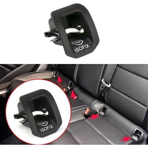 1PCS Child Seat Cover Rear Seat Isofix Cover Car Rear Child Seat Anchor Safety Cover for Mercedes-Benz A/GLA/CLA Class 2012-2020
