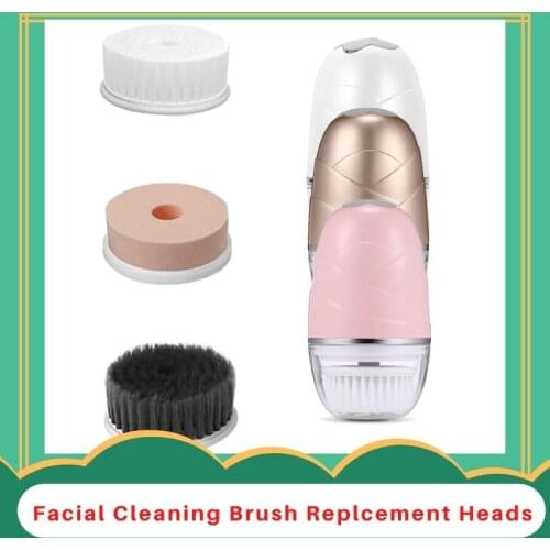 3pcs Replacement Brush Heads for JMY023 Facial Cleansing Brush Sonic Electric Face Clean Brush Soft Deep Pore Massager Set