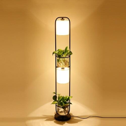 Morden Plants Decoration Floor Lamps Free Standing Lamps for Living Room Bedroom Home Decor Light Fixtures Led E27 Floor Light