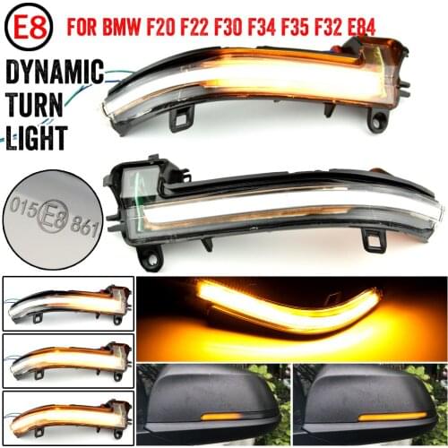 Dynamic Blinker Turn Signal LED light for BMW F20 F30 F31 F21 F22 F23 F32 F33 F34 X1 E84 F36 1 2 3 4 F87 M2