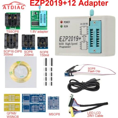 EZP 2019 EZP2019+ High-speed USB SPI Programmer EEPROM minipro adapter
