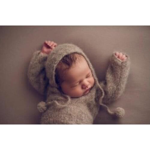 New Arrival Baby Christmas Gift Newborn Hooded Romper Newborn Baby Long Sleeve Overalls Baby Girl Boy Pants Photography Props