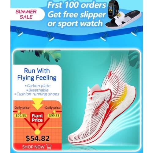 Onemix Carbon plate Running Shoes breathable sneaker 2021 New Professional Marathon Cushion Sneakers breathable Sports Shoes