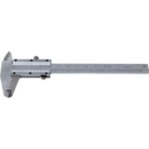 Mini Vernier Caliper 0-100mm Guage Pocket Stainless Steel Metric Machinist